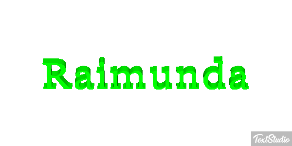 Raimunda Efecto de texto