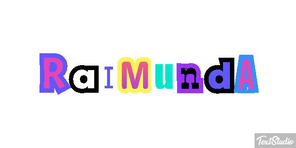 Raimunda Efecto de texto