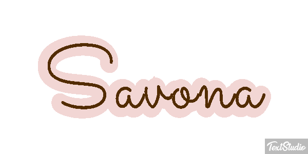 Savona Efekt tekstowy