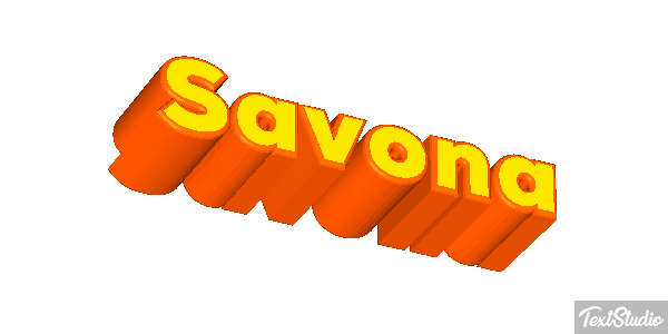 Savona Efekt tekstowy