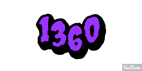 1360 Text effect