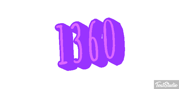 1360 Text effect