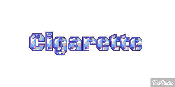Cigarette Effet de texte