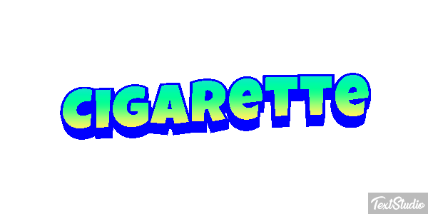 Cigarette Effet de texte