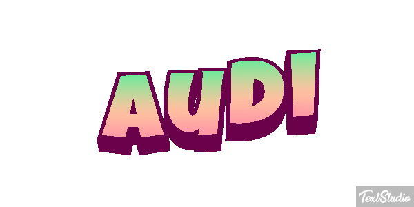 Audi Effetto testo