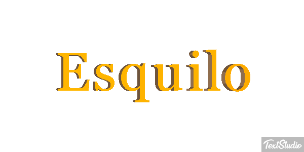 Esquilo Efeito do texto