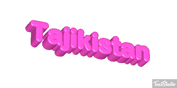 Tajikistan Text effect