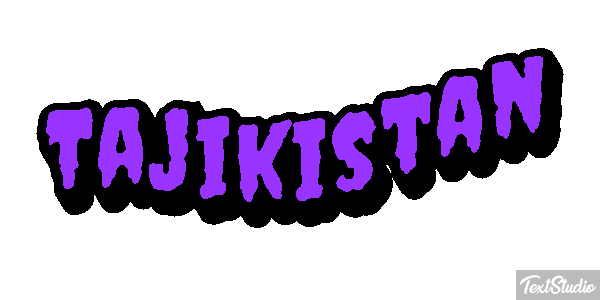 Tajikistan Text effect