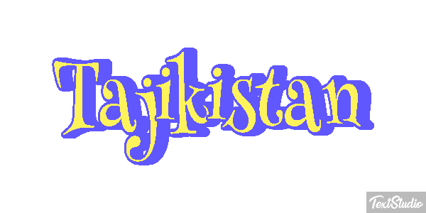 Tajikistan Text effect