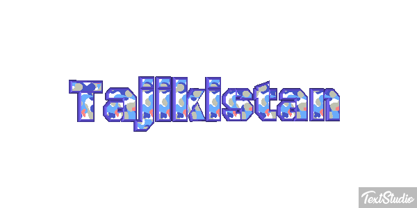 Tajikistan Text effect