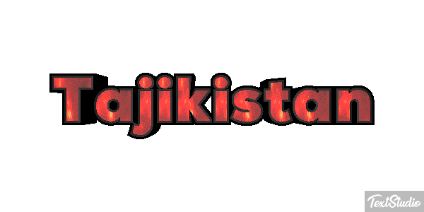 Tajikistan Text effect