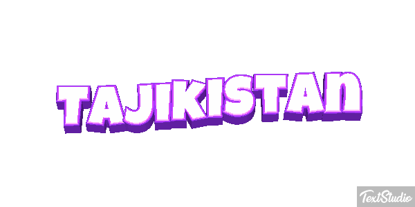 Tajikistan Text effect