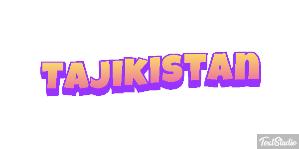 Tajikistan Text effect