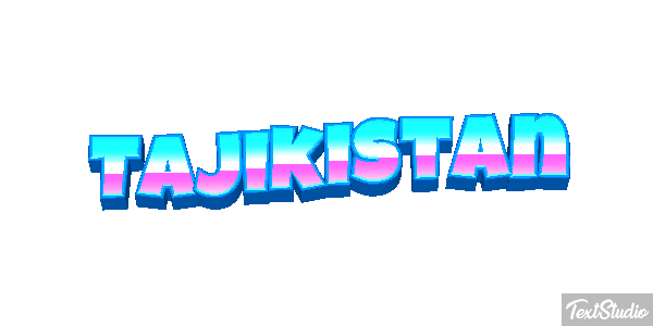 Tajikistan Text effect