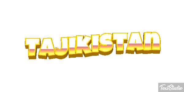 Tajikistan Text effect