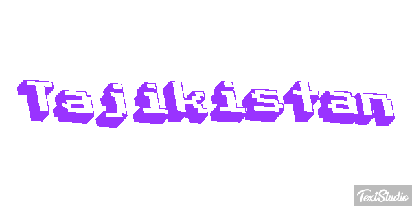 Tajikistan Text effect