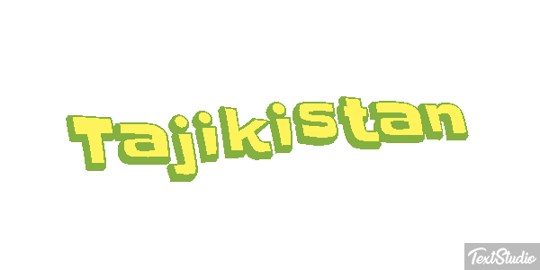 Tajikistan Text effect