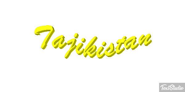 Tajikistan Text effect