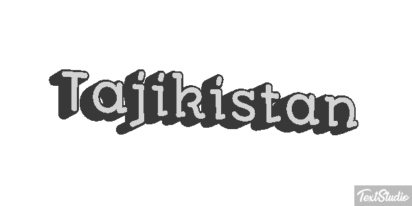 Tajikistan Text effect