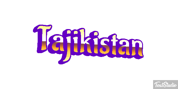 Tajikistan Text effect