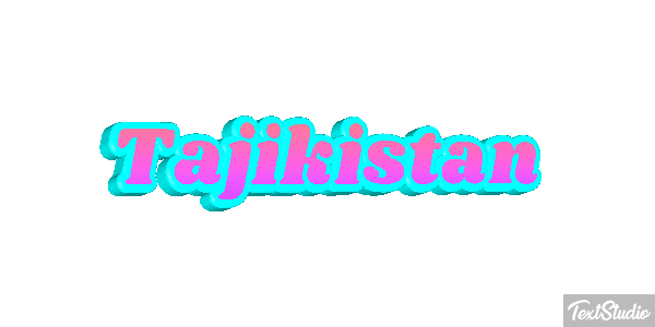 Tajikistan Text effect