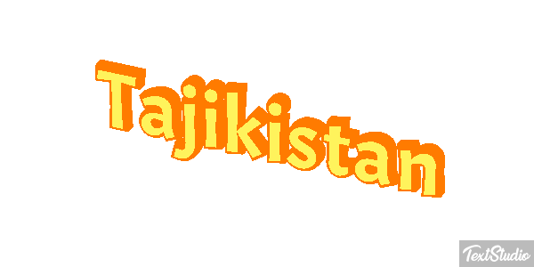 Tajikistan Text effect
