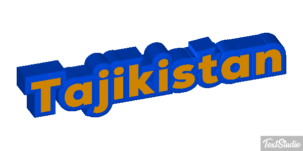 Tajikistan Text effect