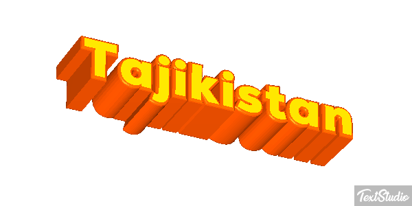 Tajikistan Text effect