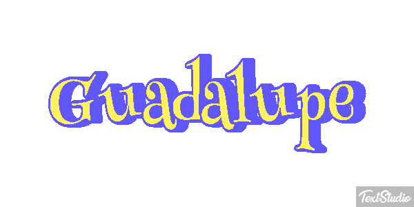 Guadalupe Effetto testo