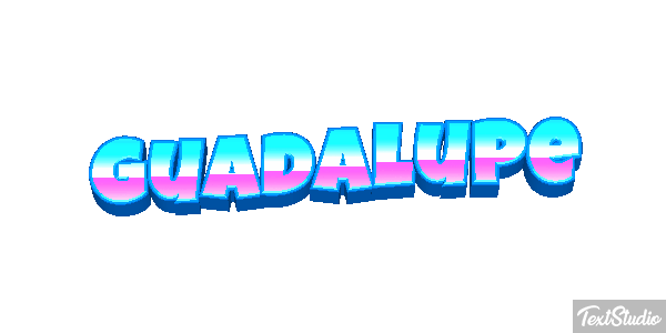 Guadalupe Effetto testo