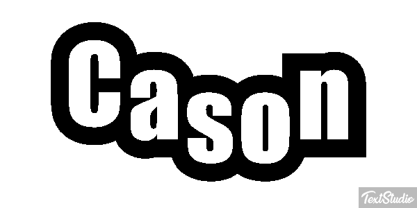 Cason Tekst effect