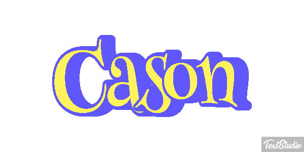 Cason Tekst effect