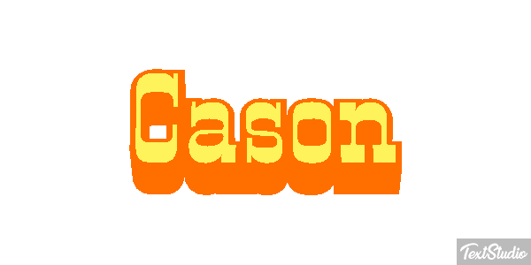 Cason Tekst effect