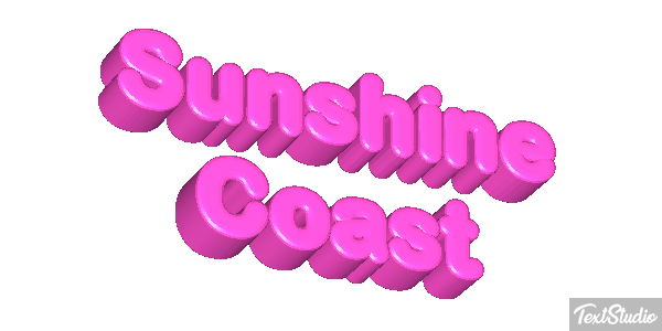 Sunshine Coast Efekt tekstowy