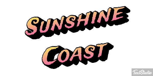 Sunshine Coast Efekt tekstowy
