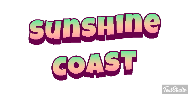 Sunshine Coast Efekt tekstowy