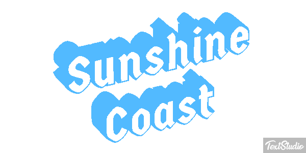 Sunshine Coast Efekt tekstowy