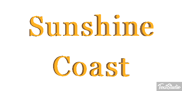 Sunshine Coast Efekt tekstowy
