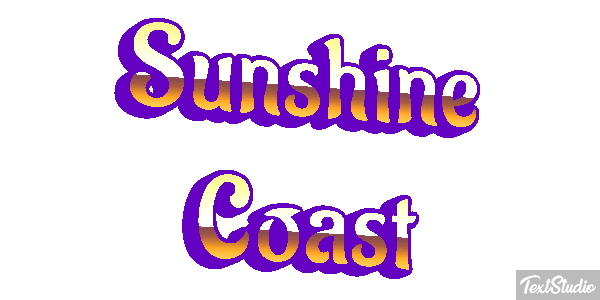 Sunshine Coast Efekt tekstowy