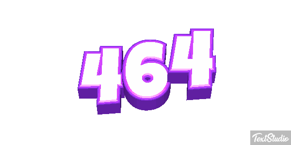 464 Tekst effect