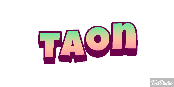 Taon Text effect