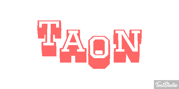 Taon Text effect