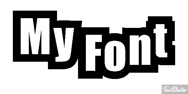 My Font Text effect