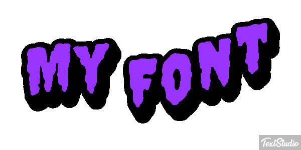 My Font Text effect