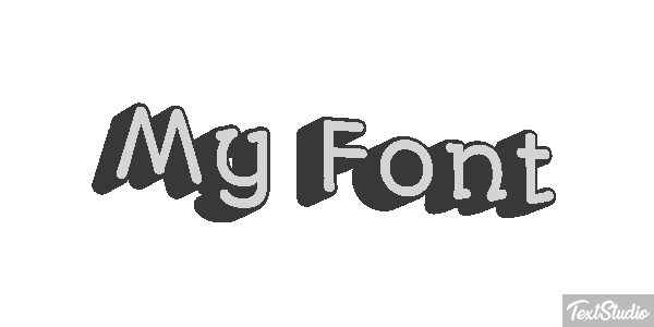 My Font Text effect