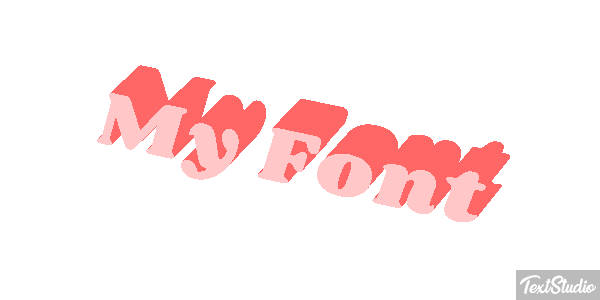 My Font Text effect