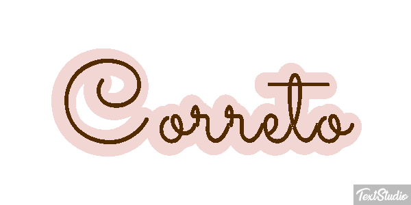 Correto Effetto testo
