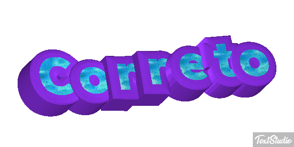 Correto Effetto testo