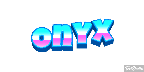 Onyx Texteffekt