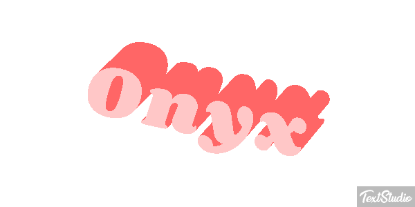 Onyx Texteffekt